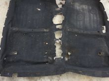 Out with the old carpet 