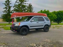 A couple weeks ago when I went canoeing with the wife and dog!  