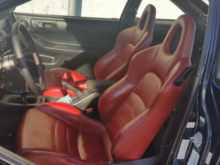 Added red s2000 seats and new nardi steering wheel from JHPUSA