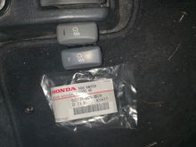 The factory fog light kit came with a lighter gray (type f) switch.. so I swapped it out for the right color to match my interior. :) 