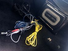 Little self powered 8” kenwood sub was the perfect add on to fill out the sound in the car.
