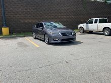 2015 Accord Sport 6sp with D2 lowering springs with stock struts
