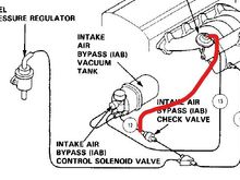 Alternate vacuum line routing until I figure things out...