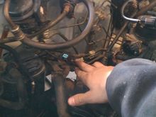 New harness plug location