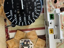 Speedometer board removed