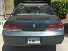 Trunk lid is very clean. Its been wet sanded with 2000, then rubbing compound then waxed., its dirty now but I need to wash the car once I finish with the painting and waxing and such