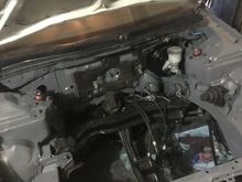 Its coming together. An engine bay I'm not embarrassed to have