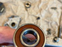 Old bearing: