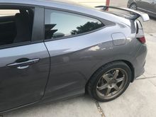 Wheels + Chrome delete.