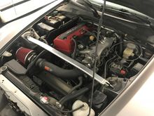 Engine bay was clean!