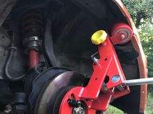 rolled the front fenders