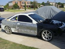 gutted getting ready for paint