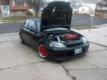 1997 Honda civic b18c