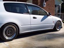 1993 Honda Civic Hatch b16a3 - 5 lug