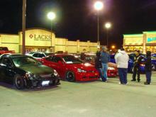 a couple of tha local rsx's