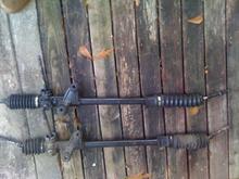 you can tell which rack n pinion is new but check out where the retards put the grommets where it mounts at....@sshole$
