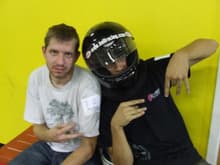 Sander's my homeboy.  I think this was the last karting enduro I ran, also at G-force.