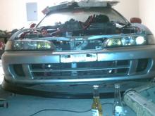 1 of 5 hang test during conversion