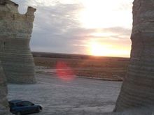 the only intresting landmark in kansas.