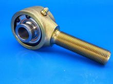 This is the new chromoly johnny joint. I'll be using different high misalignment spacers not in the picture. It's the same width as the original joint bushing joint with the spacers. I'll now have camber and toe adjustments on all the wheels.