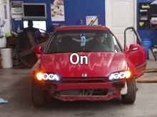 New Halos, going to  wrap the hideous hood with Vvinyl carbon fiber..