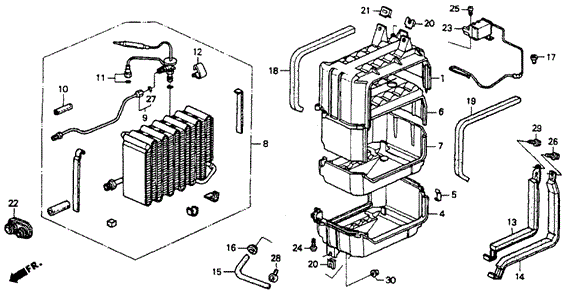 Can The A C Evaporator Be Cleaned Without Removing It Honda Tech Honda Forum Discussion