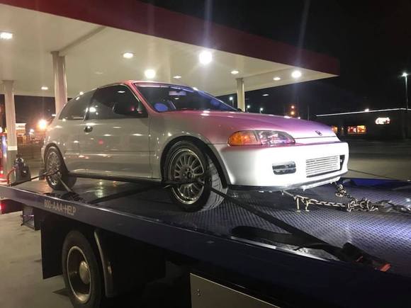 Broke the trans in 1 day.