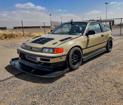 Now on 15x8 +35 with 225/45’s all around