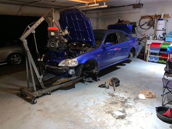 3 hours to remove, not baaaad. 