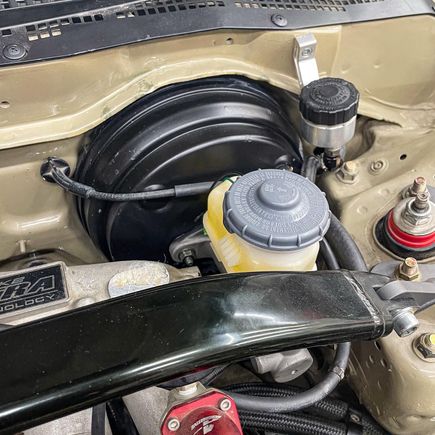 ITR Booster and master, running integra calipers with 11” rotors and a 4040 prop valve now