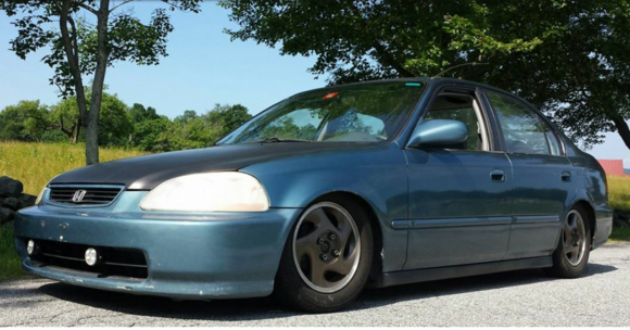 97 civic dx 99y8 swap z6 5speed trans.