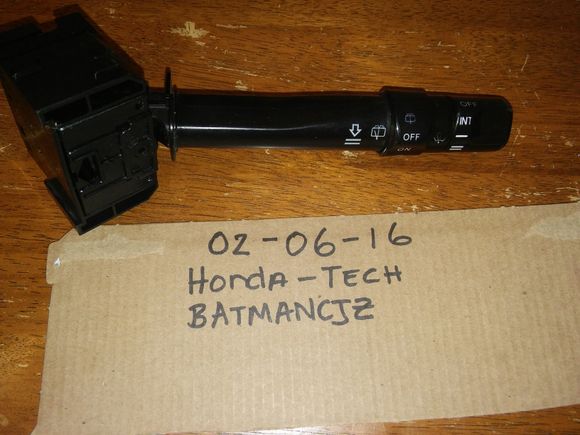 Wiper switch $15