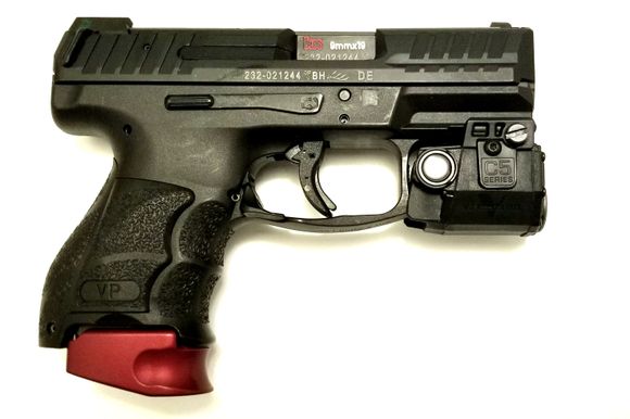  H&K VP9SK wb Viridian CTL & mag extension