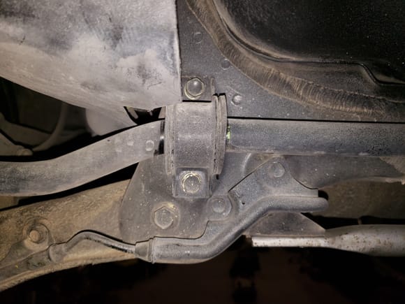 factory ITR subframe and sway bar