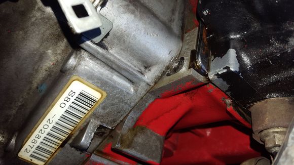 Leaking oil from the corner just above the engine stamp. It isnt the vtec solenoid or dizzy O ring.