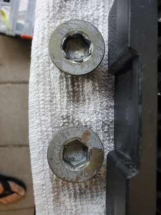 These were a PITA to take out, especially with the engine in the car. Can you guess which one was by the alternator? lol