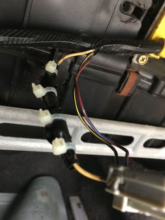 I put a 18-22 gauge connector and crimped it, then electric taped and zip tied it back to stock.