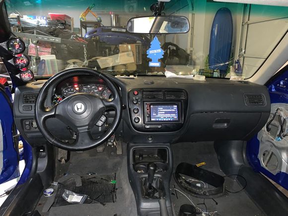 Wiring these gauges SUCKED. I also ran wiring for my power folding mirrors in a super stock fashion. I’m quit sure I’ve wired it almost exhaust how a car would be wired factory.. but I am waiting on some pins for the door harness. I swear I wired for hours and hours and hours. 