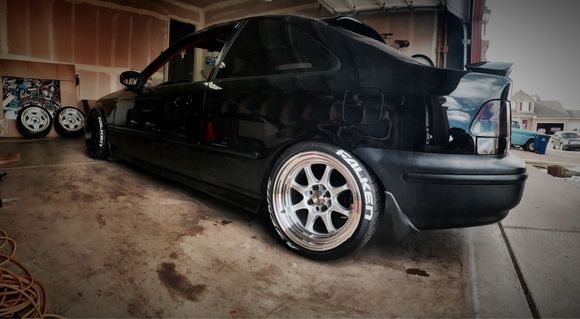 Before the bumper got painted...