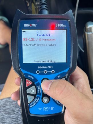 83-13 ECM/PCM Relation Failure