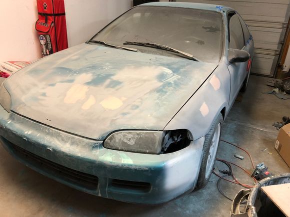 Need sanding and primer... again