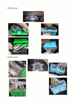 Vrv03 and Crv06 Cluster wiring