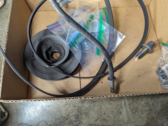 DipStick after removed, Oil coated the stick. 