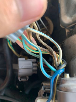 7 wire connector from the distributor to the wiring harness
