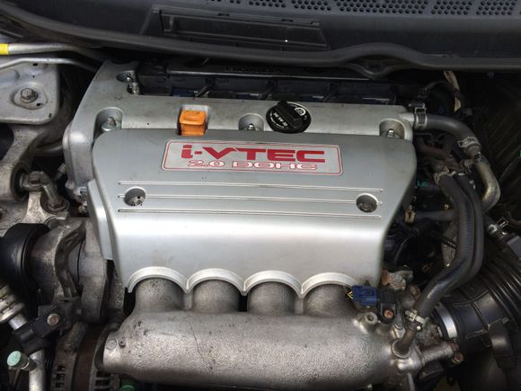 It's a stock K20. Enough said