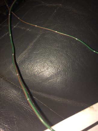 Here is a picture of the wires in question