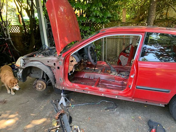 Pulling the wiring from the hatch was much easier. The floor clips for the harness under the seats didn't quite line up though. One clip on each side was about 2-3 inches off. I wouldn't try moving the clip as it could damage the wires and the harness seems to stay in place well with only one clip under the seats.