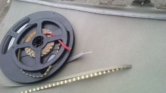 LED strip roof lighting