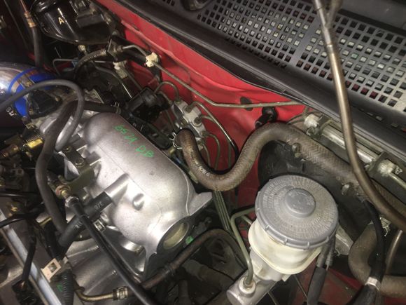 Break booster connected to the back top nipple
