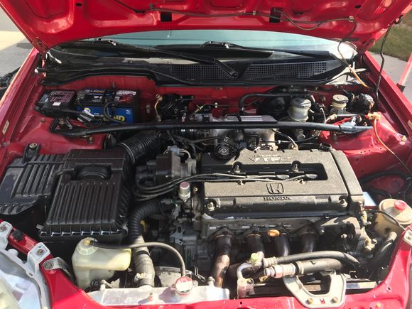 Engine Bay how I got it
